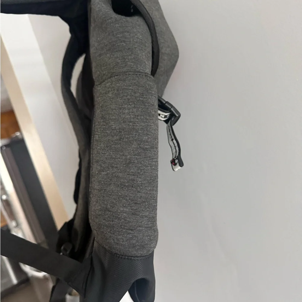 Champion Heather Gray Chenille Logo Backpack